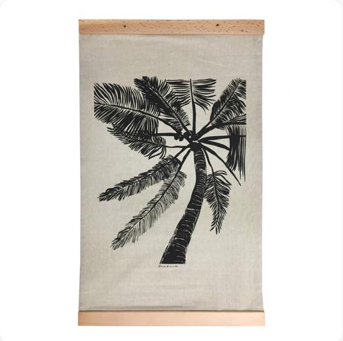 Palm Tree Cotton Wallhanging