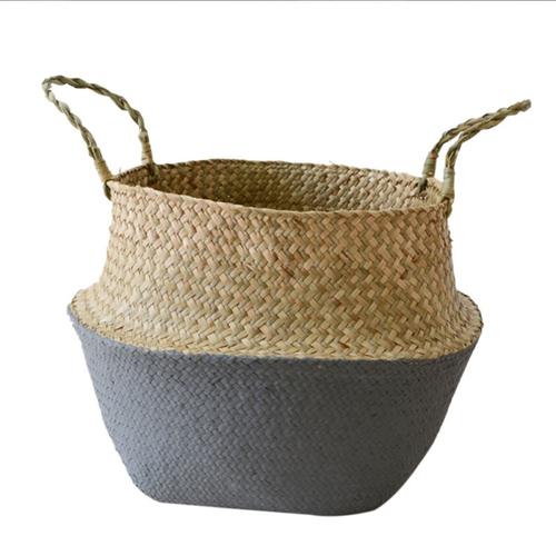 Handwoven Seagrass storage basket